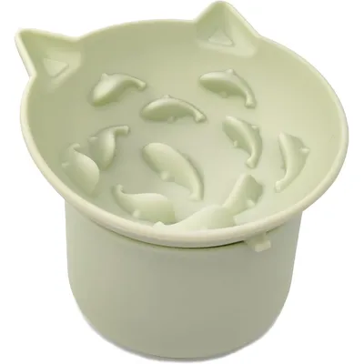 Qinhul Silicone High Seat Angle Angle Cat Bowl Qinhul Silicone High Seat Angle Angle Cat Bowl