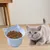 Qinhul Silicone High Seat Angle Angle Cat Bowl