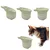 Qinhul Silicone High Seat Angle Angle Cat Bowl