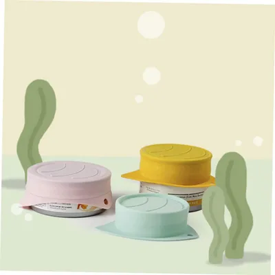 Qinhul Couvercle de boîte en silicone pour chat et chien