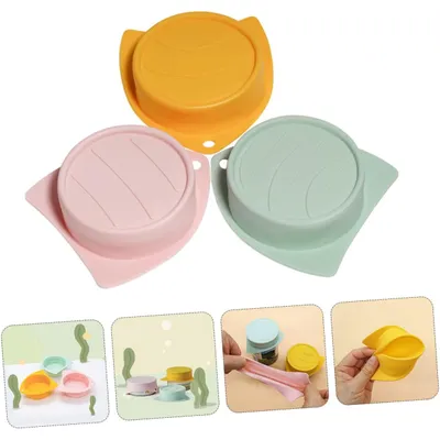 Qinhul Couvercle de boîte en silicone pour chat et chien