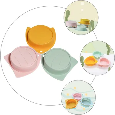 Qinhul Couvercle de boîte en silicone pour chat et chien