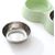 Qinhul Gamelle double pour chat en acier inoxydable