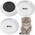 Qinhul Gamelle pour chat avec fond en silicone antidérapant