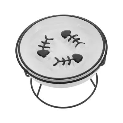 Qinhul Gamelle Slow Food en céramique pour chat