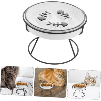 Qinhul Gamelle Slow Food en céramique pour chat