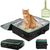 Qinhul Bac à litière pliable pour chat