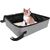 Qinhul Bassin de litière de chat imperméable pliable
