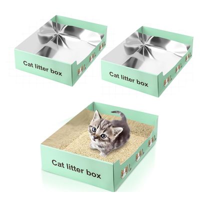 Qinhul Bac à litière jetable pour chat