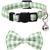 Collier pour chat avec nœud papillon et clochette
