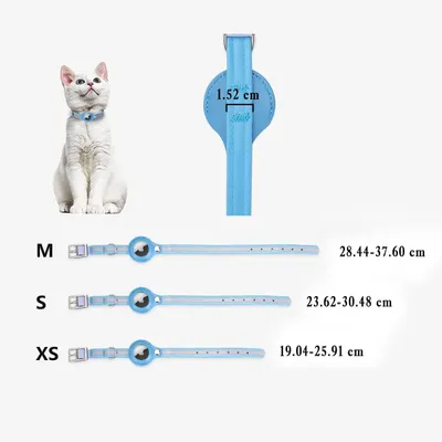 Qinhul Collier de repérage pour chat perdu