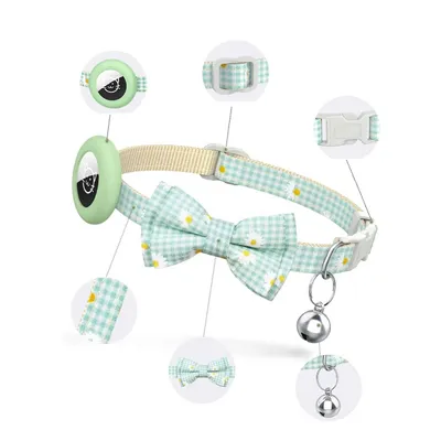 Qinhul Collier de positionnement anti-perte pour chat
