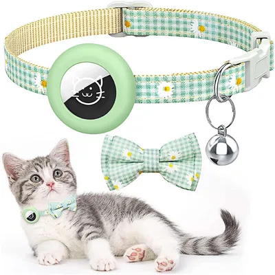 Qinhul Collier de positionnement anti-perte pour chat