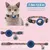 Qinhul Collier pour chat avec étui Airtag