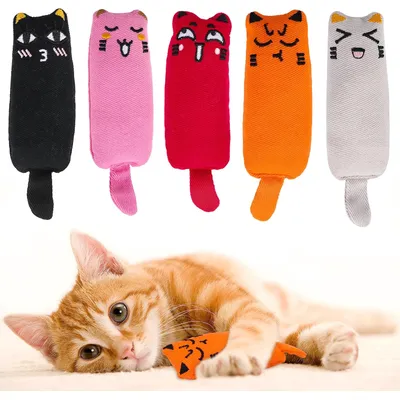 Qinhul Jouets à l'herbe à chat Qinhul Jouets à l'herbe à chat