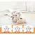 Qinhul Jouets de chat d'oiseau simulé