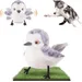 Qinhul Jouets de chat d'oiseau simulé