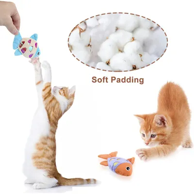 Qinhul Jouet pour chat Self-Hi