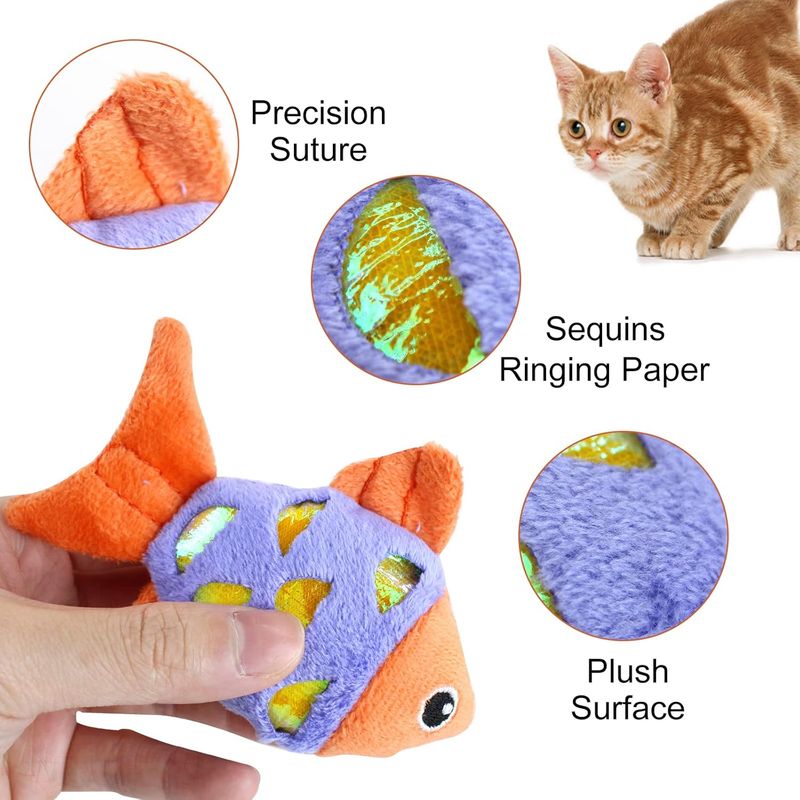 Qinhul Jouet pour chat Self-Hi
