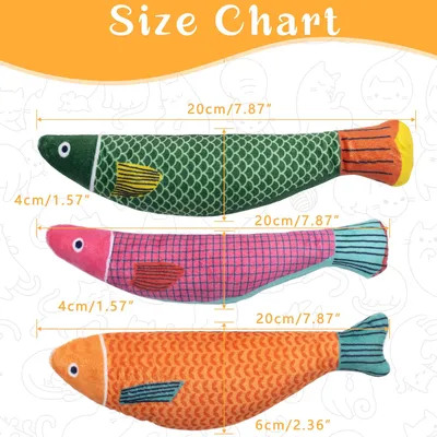 Qinhul Jouets à l'herbe à chat