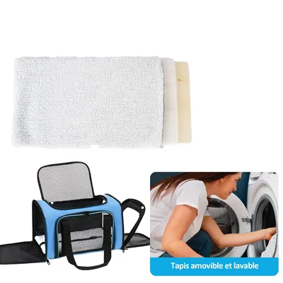 Qinhul Sac de transport pliable pour chat