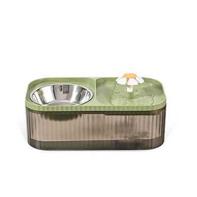 Qinhul Fontaines et bols à eau pour chats