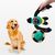 Qinhul Jouet pour chien qui fuit