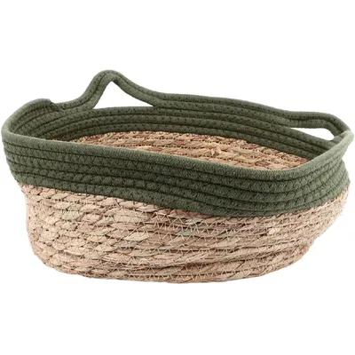 Qinhul Lit pour chat en rotin pour toutes les saisons