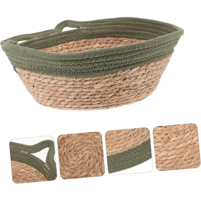 Qinhul Lit pour chat en rotin pour toutes les saisons