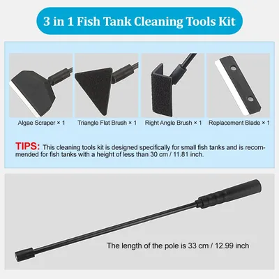 Kit de nettoyage pour aquarium