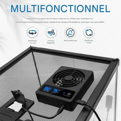 ZooVenture Ventilateur De Ventilation Pour Enclos De Reptiles