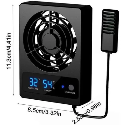 ZooVenture Ventilateur De Ventilation Pour Enclos De Reptiles