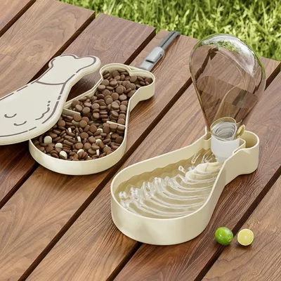 ZenPets Bouteille d'eau multifonctionnelle pour chien