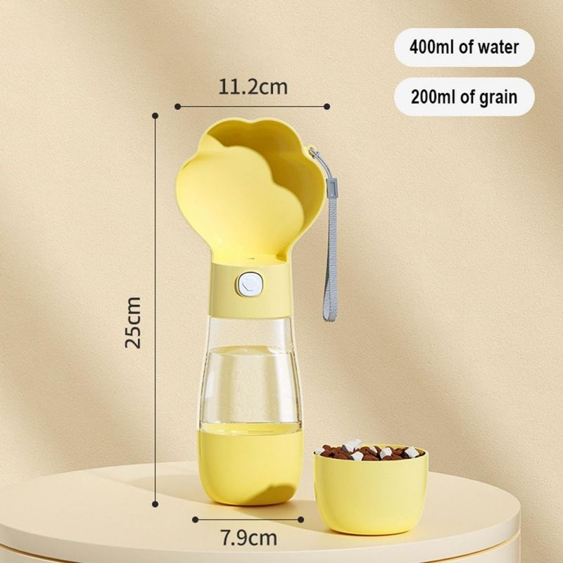 ZenPets Gourde multifonctionnelle pour chien et chat