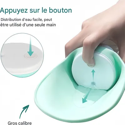 IntiMeg Bouteille d'eau 2 en 1 pour chien