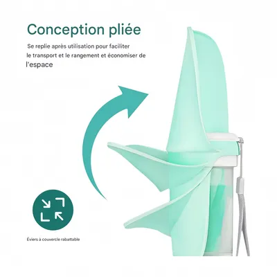 IntiMeg Bouteille d'eau 2 en 1 pour chien