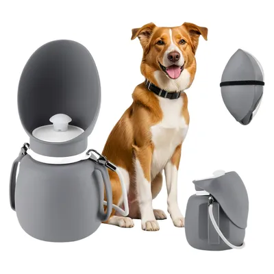 FurryFusion Bouteille d'eau pliable pour chien 800 ml