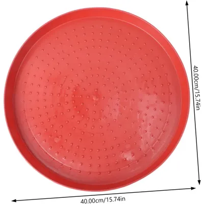 ZooVenture Assiettes Pour Alimentation De Volaille En 3 Pièces Pour Poules