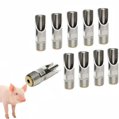 ZooVenture 10 Abreuvoirs Auto À Tétine Filtres Truies Porcelets