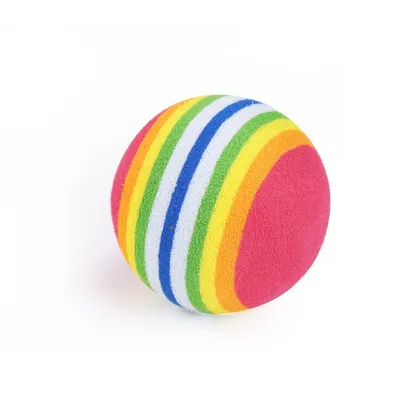 UAMLY Jouet interactif Balle arc-en-ciel pour chat