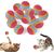UAMLY Jouet interactif Balle arc-en-ciel pour chat