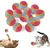 UAMLY Jouet interactif Balle arc-en-ciel pour chat