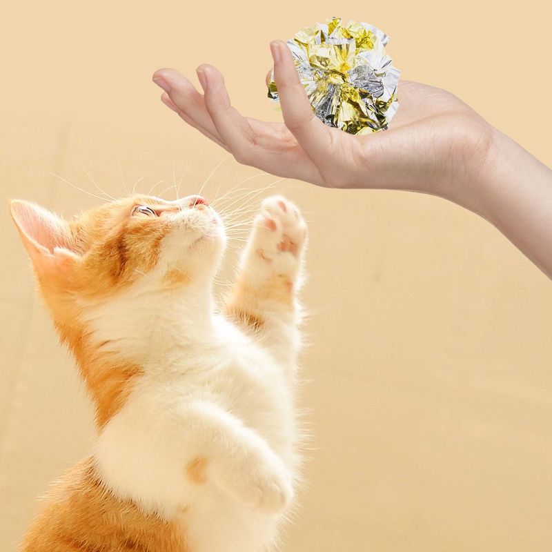 UAMLY Boules froissées pour chatons