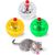 UAMLY Jouet pour chat, balle interactive à LED
