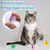 UAMLY Jouet pour chat, balle interactive à LED
