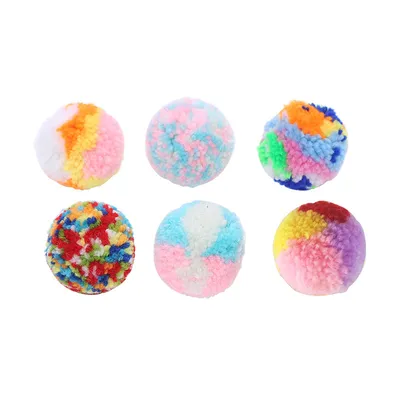UAMLY Boules à pompons pour chat, jouet pour chat