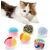 UAMLY Boules à pompons pour chat, jouet pour chat