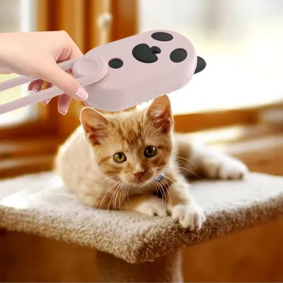 ZenPets Brosse à vapeur pour chien et chat