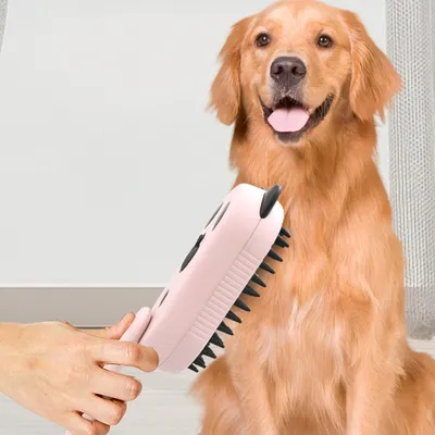 ZenPets Brosse à vapeur pour chien et chat