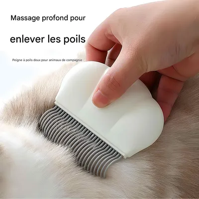 FurryFusion Brosse de massage pour chat